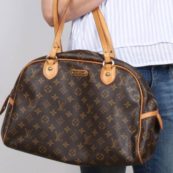 💎✨LIKE NEW✨💎 Louis Vuitton Montorgueil Handbag Monogram Brown❗️ - Picture 2 of 14